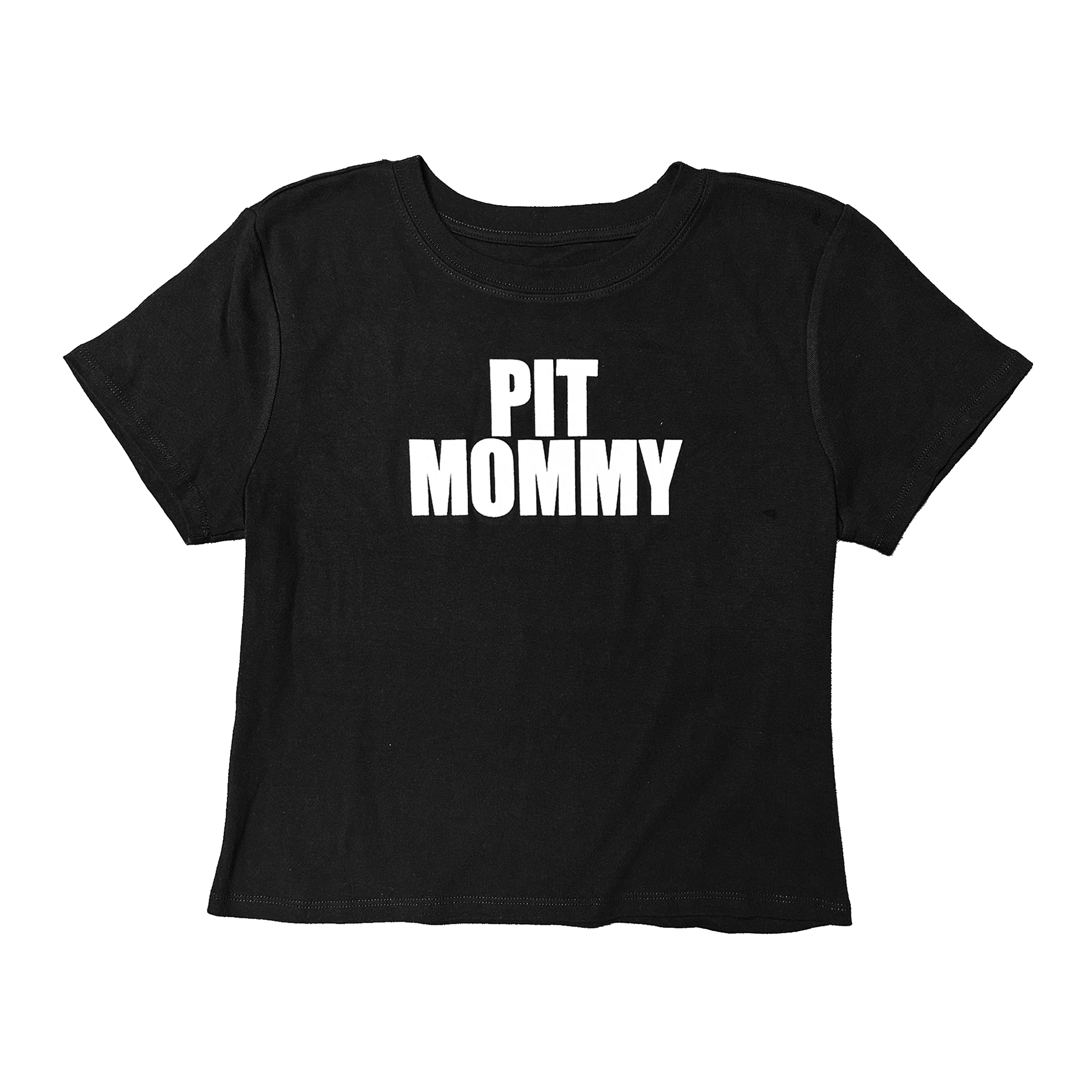 Pit Mommy Baby Tee - Black